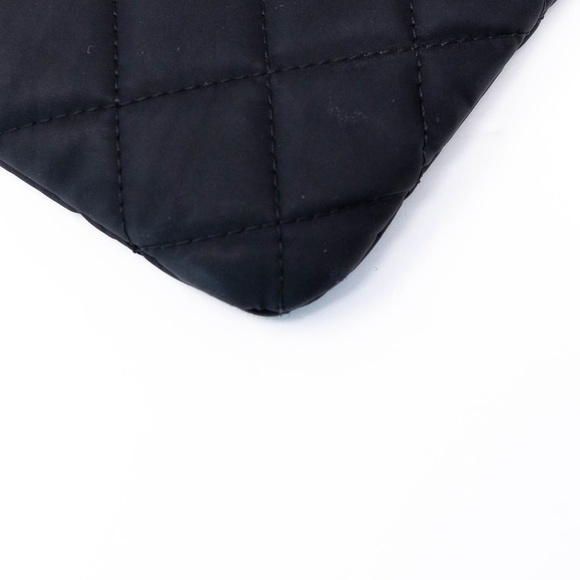 Chanel Nylon Pouch Bag Black SHW - Picture 4 of 11